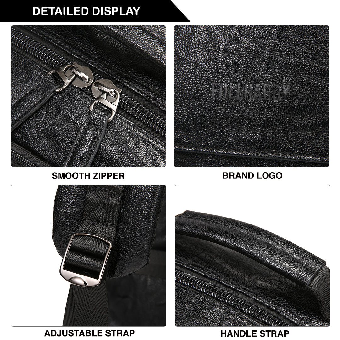 Tas Ransel Kulit - BYNR 16917 BL
