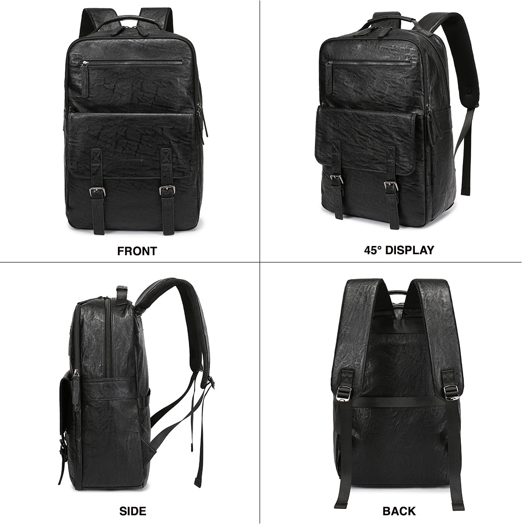 Tas Ransel Kulit - BYNR 16917 BL