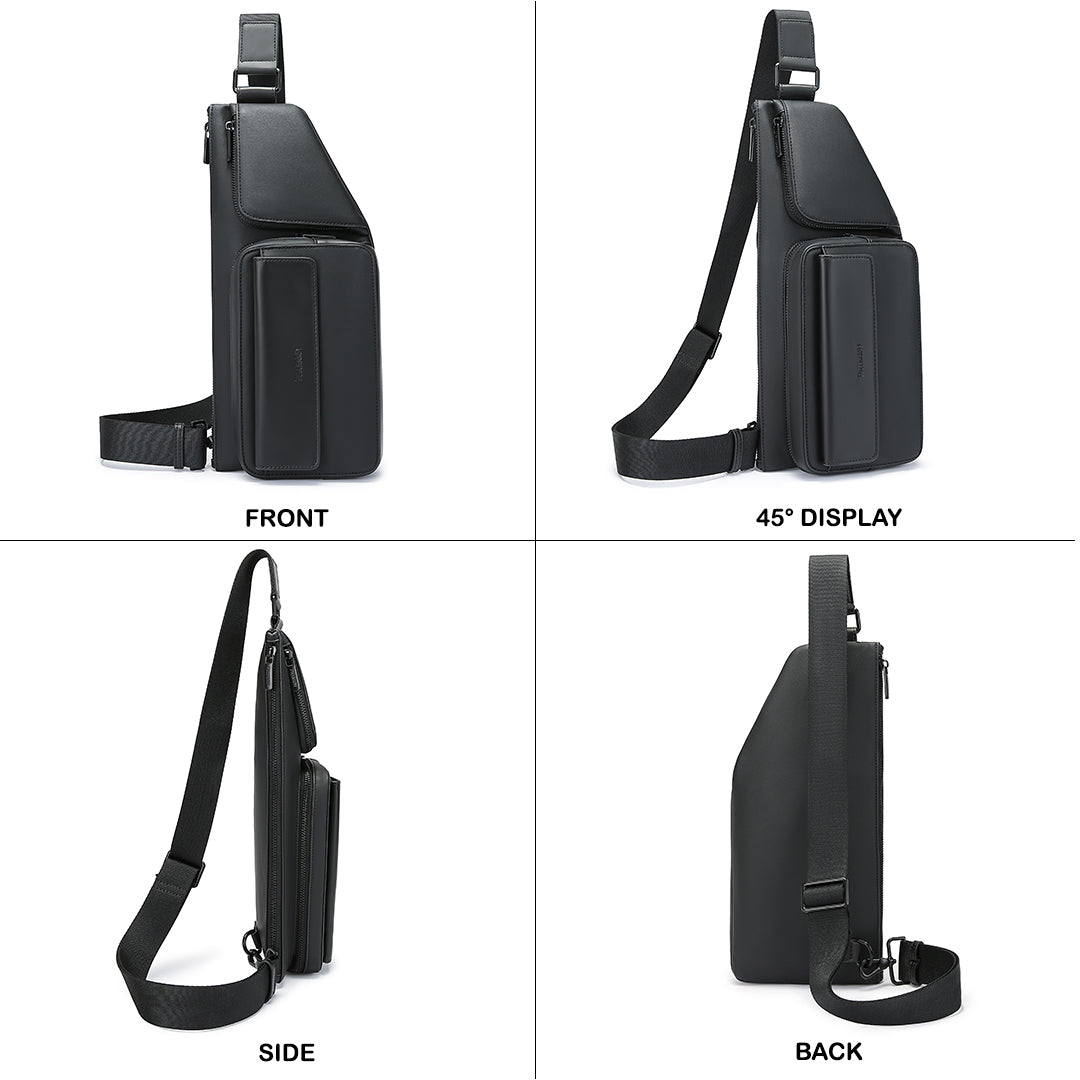 Tas Selempang Kulit - BYNSKBG 082 BL
