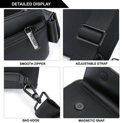 Tas Selempang Kulit - BYNSKBG 082 BL