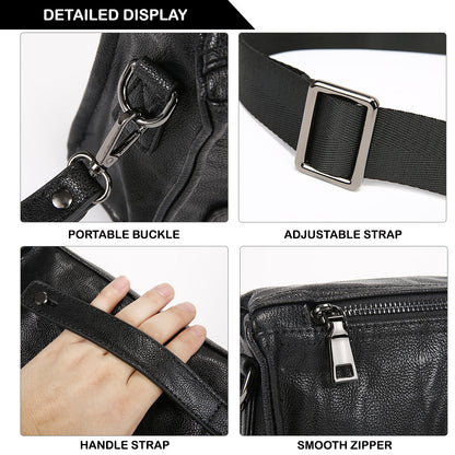 Tas Selempang Kulit - BYNSP 30679 BL