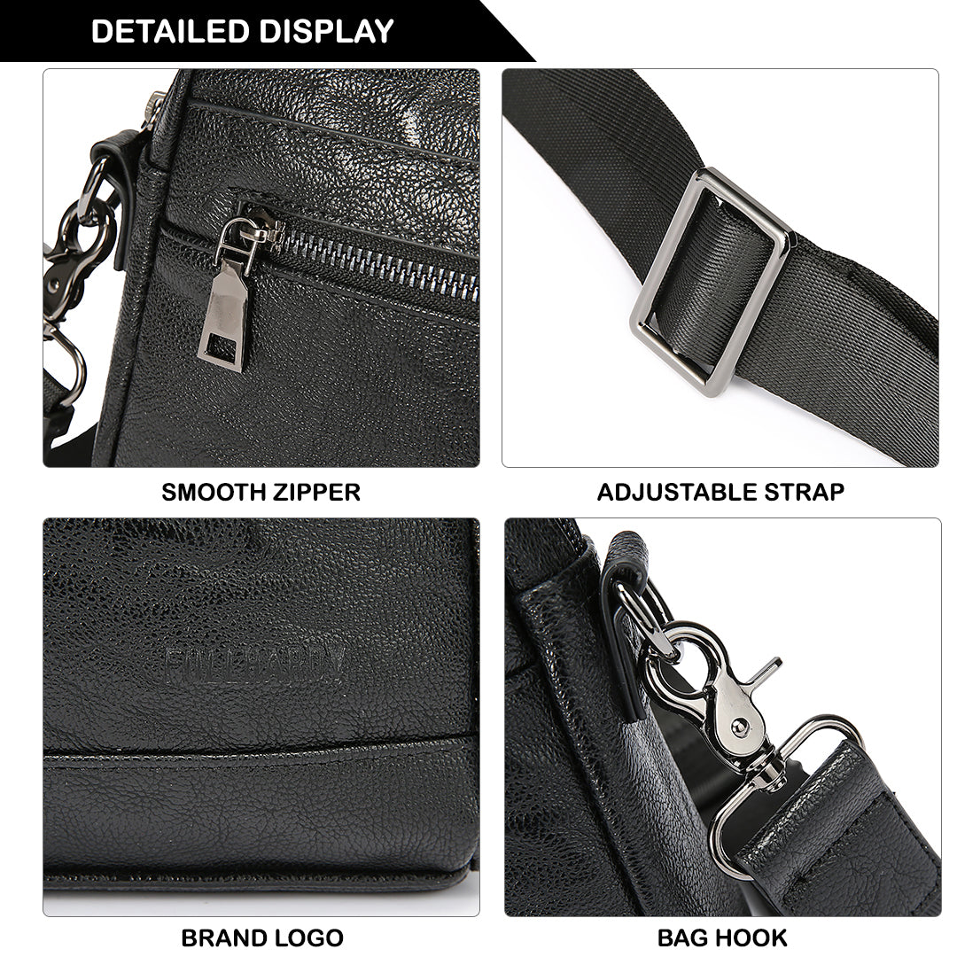 Tas Genggam Pouch Kulit - BYNCK 30685 BL