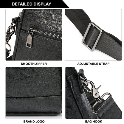 Tas Genggam Pouch Kulit - BYNCK 30685 BL