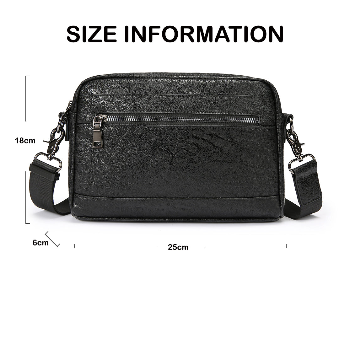 Tas Genggam Pouch Kulit - BYNCK 30685 BL
