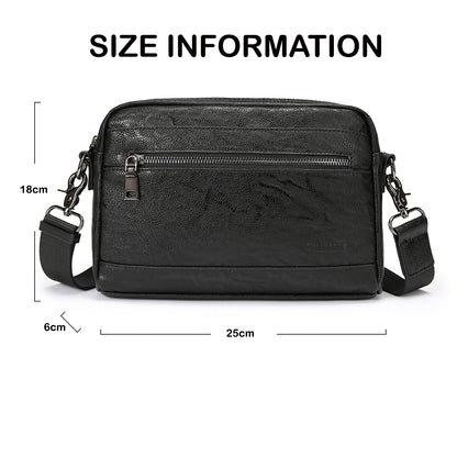 Tas Genggam Pouch Kulit - BYNCK 30685 BL