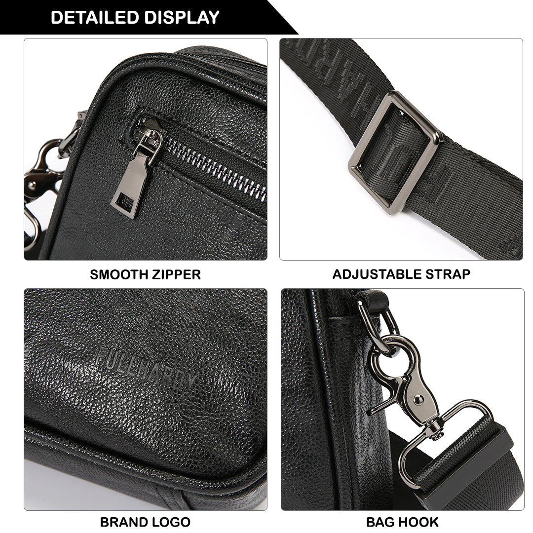 Tas Genggam Pouch Kulit - BYNCK 30686 BL
