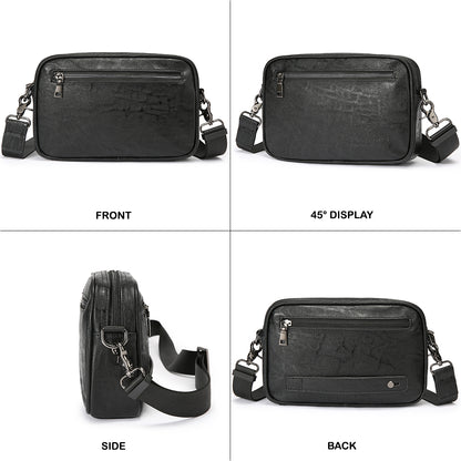 Tas Genggam Pouch Kulit - BYNCK 30686 BL