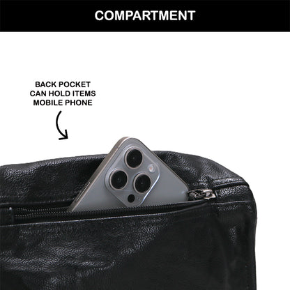 Tas Selempang Kulit - BYNSP 30679 BL