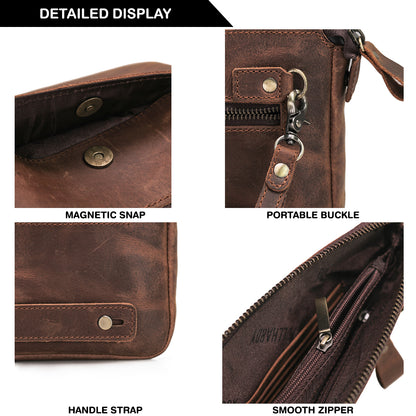 Tas Genggam Pouch Kulit - FKCKH 1176-1