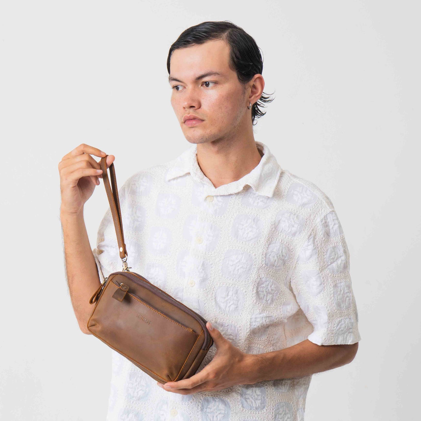 Tas Genggam Pouch Kulit - FKCKH 211120
