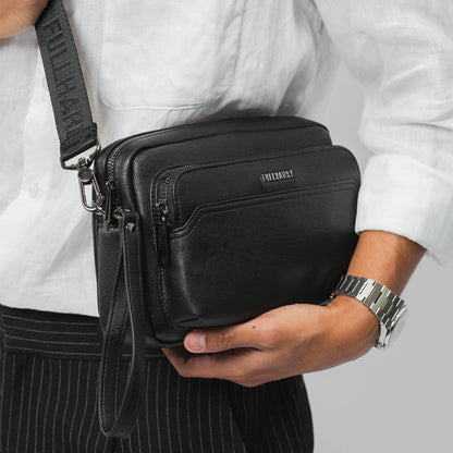 Tas Genggam Pouch Kulit - BYNNCKD 2249-2 BL