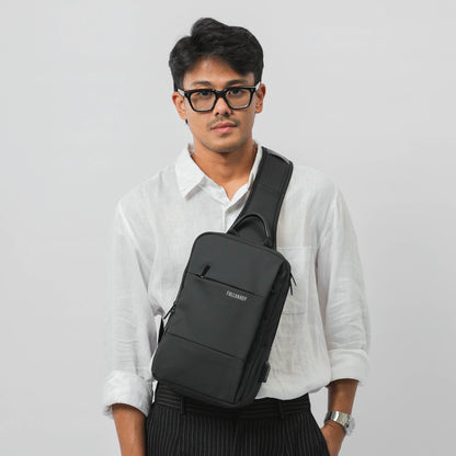 Tas Selempang Polyester - PLSKG 0177 BL