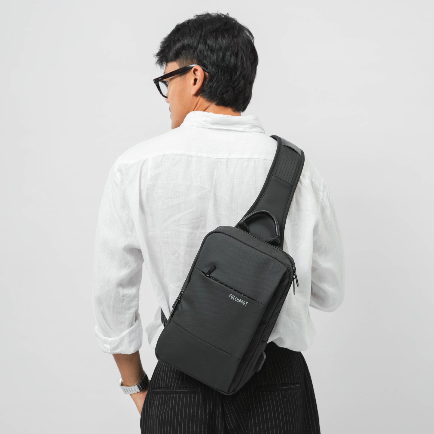 Tas Selempang Polyester - PLSKG 0177 BL