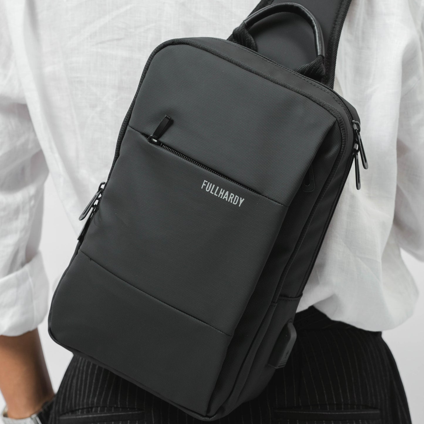 Tas Selempang Polyester - PLSKG 0177 BL