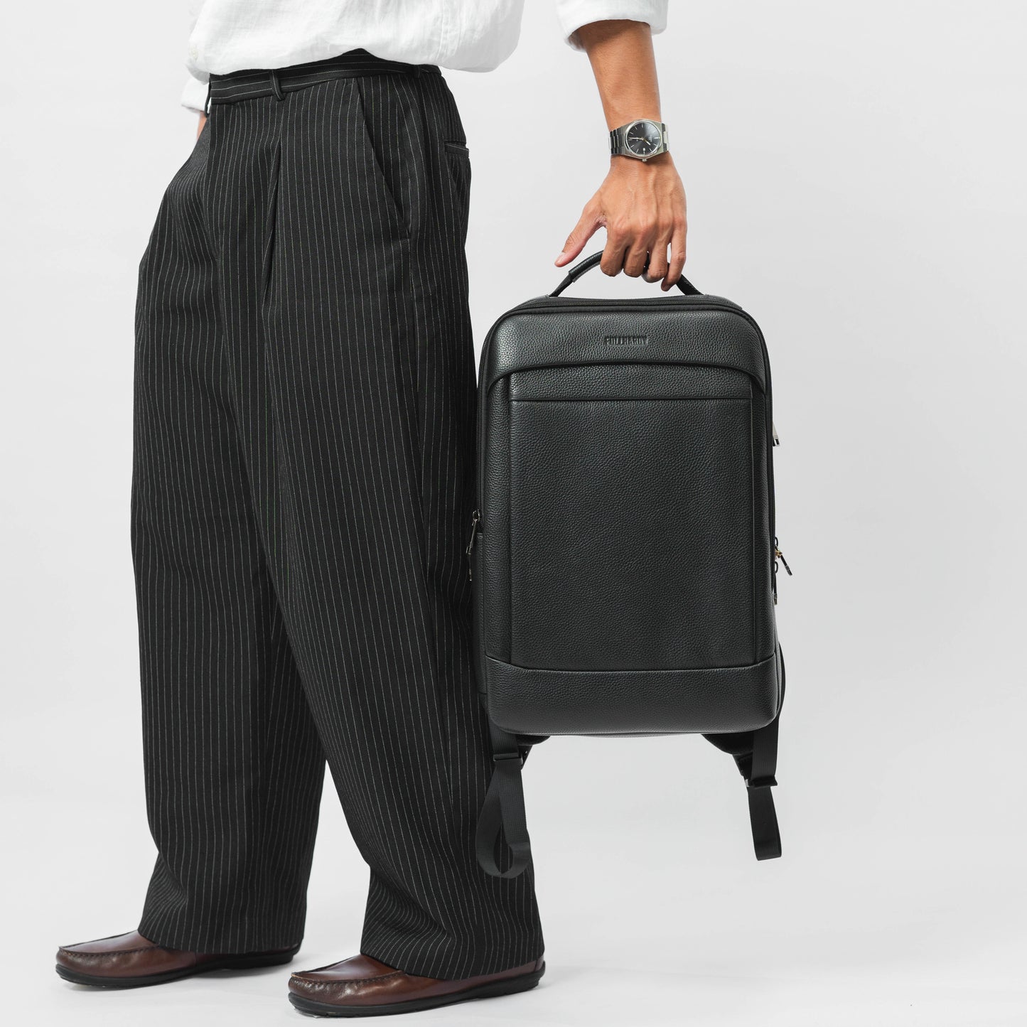 Tas Ransel Kulit - BLR 6917 BL