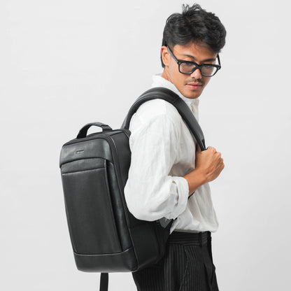 Tas Ransel Kulit - BLR 6917 BL
