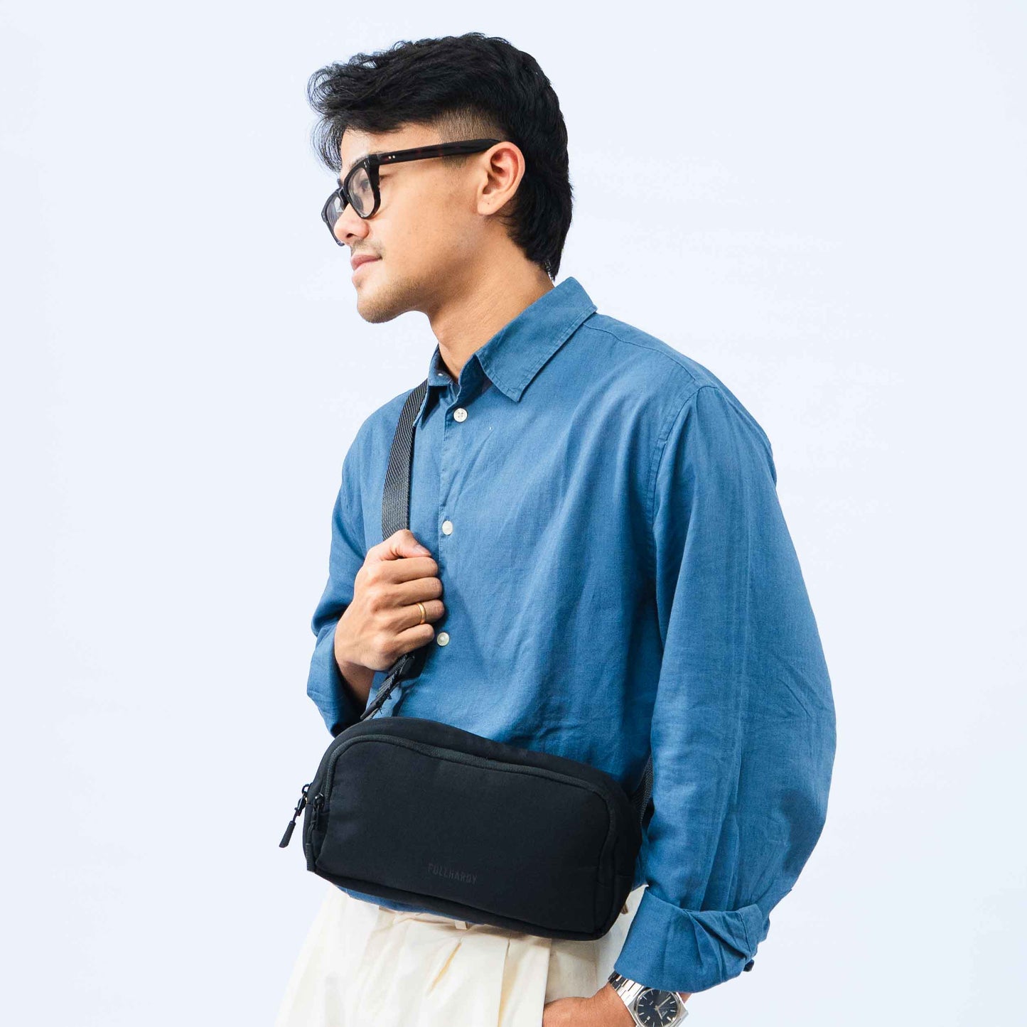 Tas Selempang Polyester - PLWB 7903