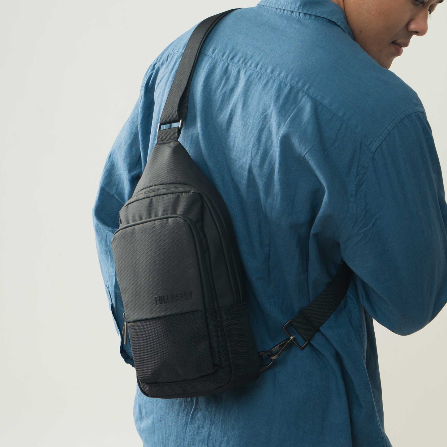 Tas Selempang Polyester - PLSK 77908 BL