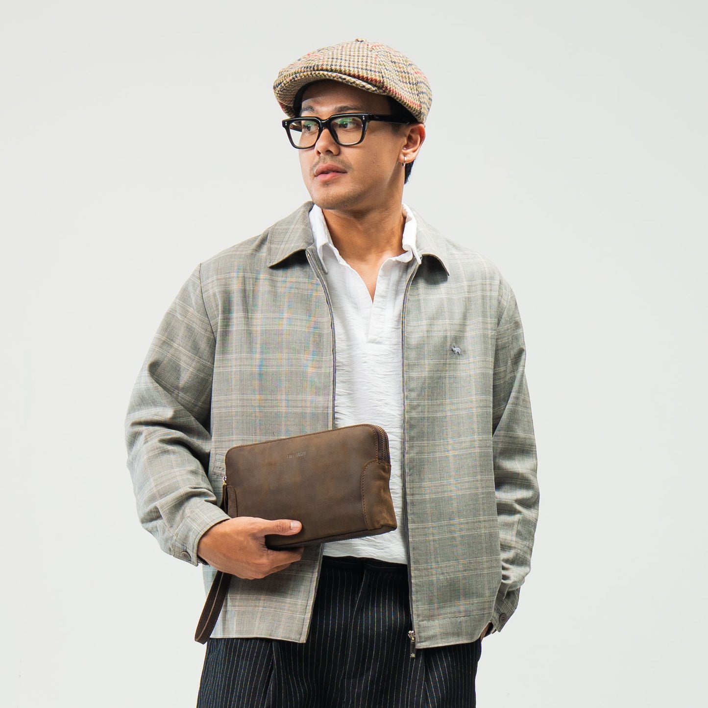 Tas Genggam Pouch Kulit - FKCKN 240307 CF