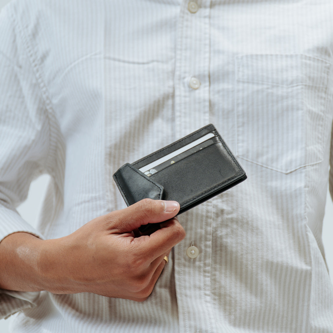 Dompet Kartu Kulit - BLCDID B25-438 BL