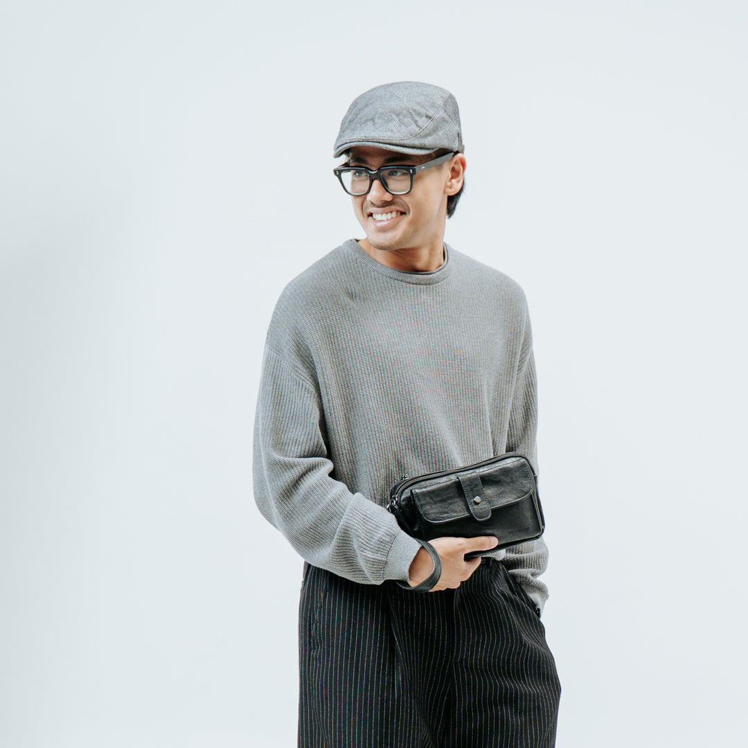 Tas Genggam Pouch Kulit - BYNCK 511