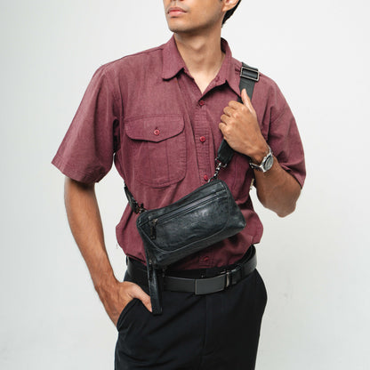 Tas Genggam Pouch Kulit - BYNCK 30529