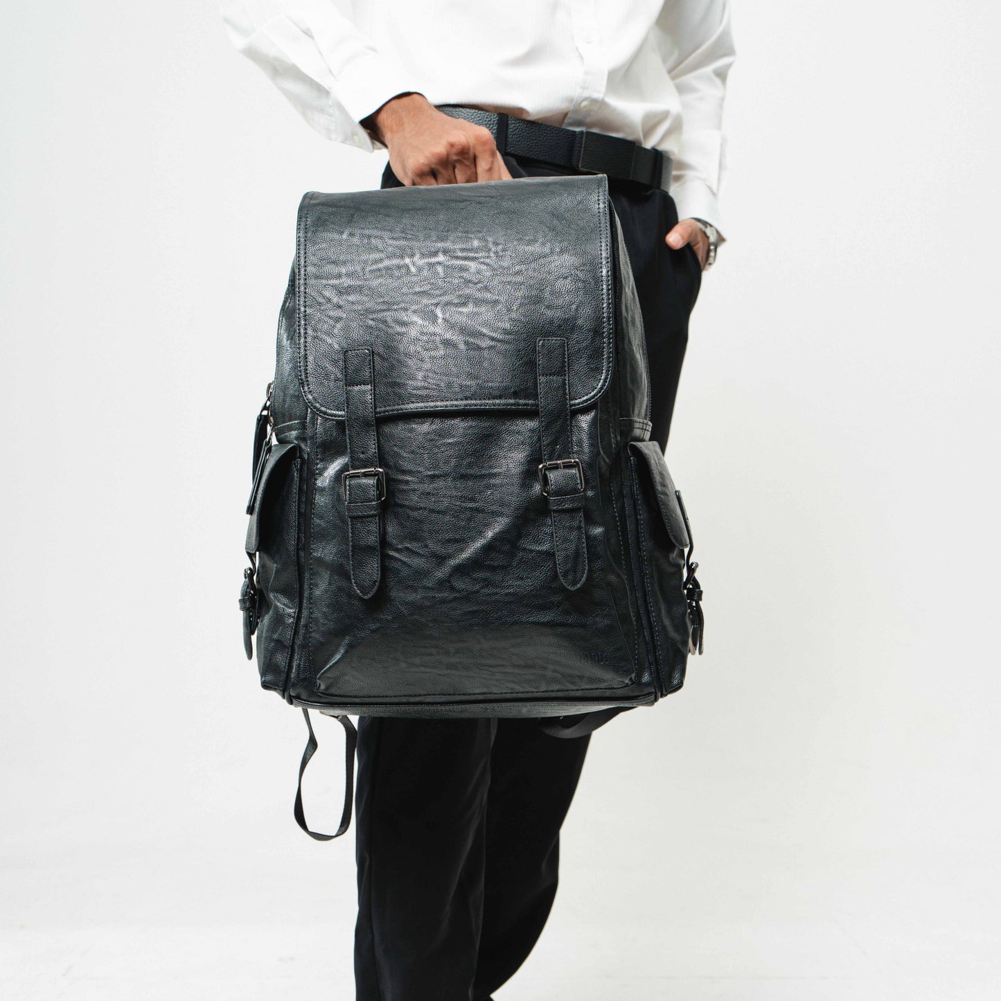 Tas Ransel Kulit - BYNR 16755