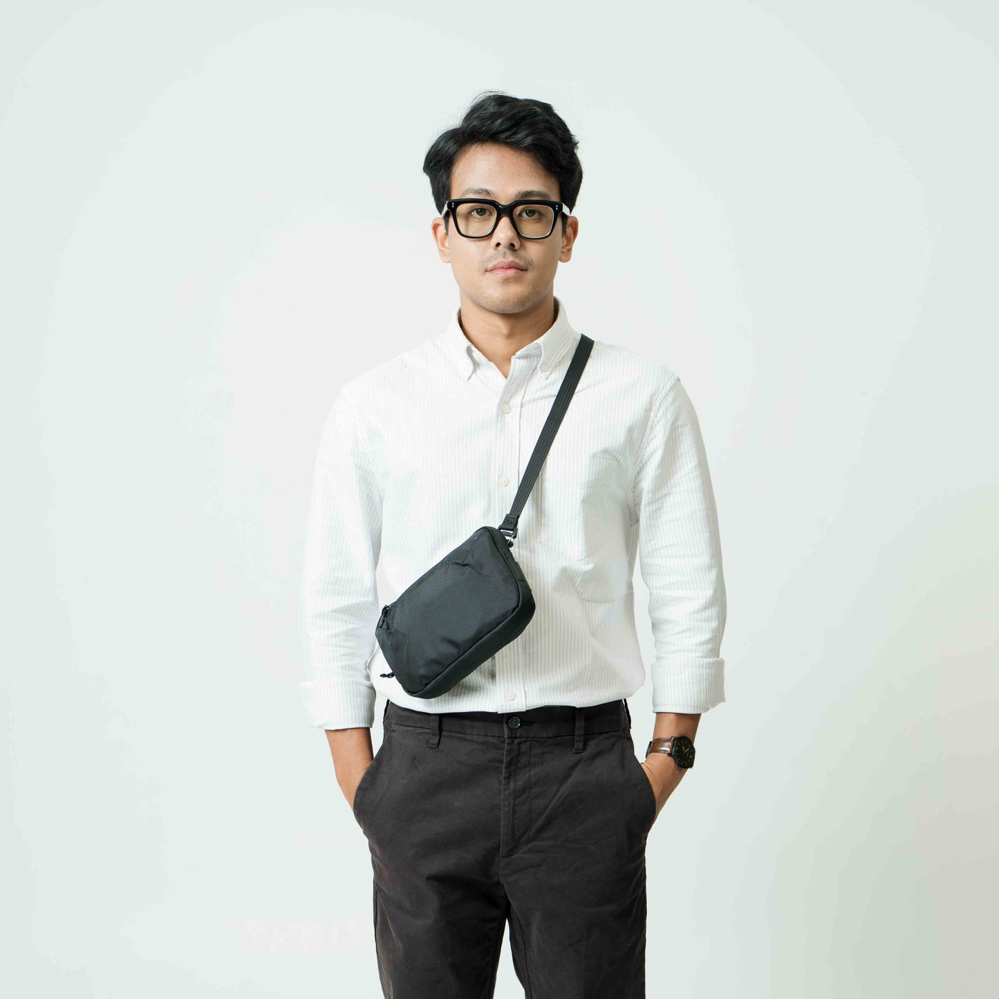 Tas Genggam Pouch Polyester PLCKAAB 862 BL