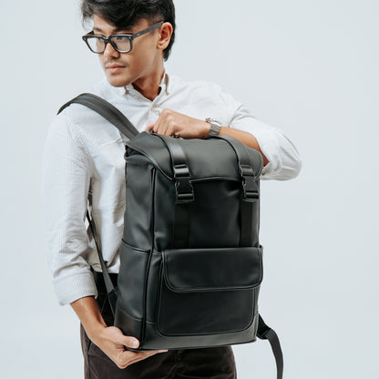 Tas Ransel Kulit - BYNRBG 081 BL