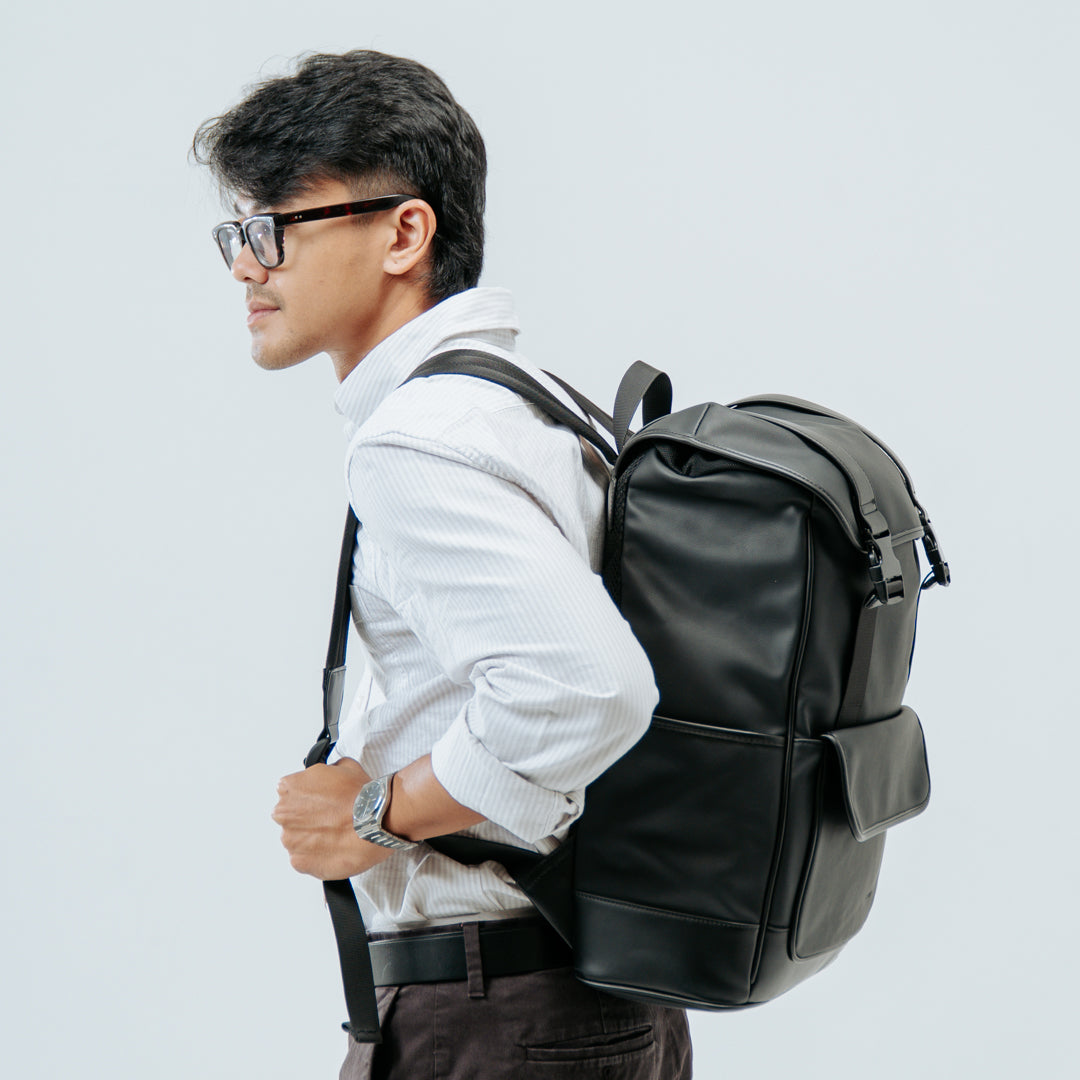 Tas Ransel Kulit - BYNRBG 081 BL