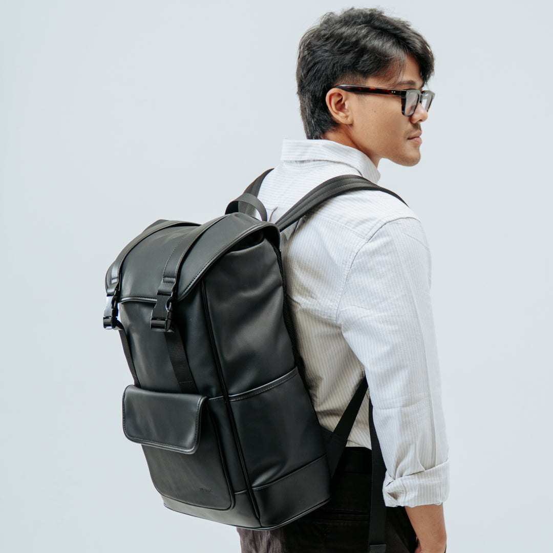 Tas Ransel Kulit - BYNRBG 081 BL