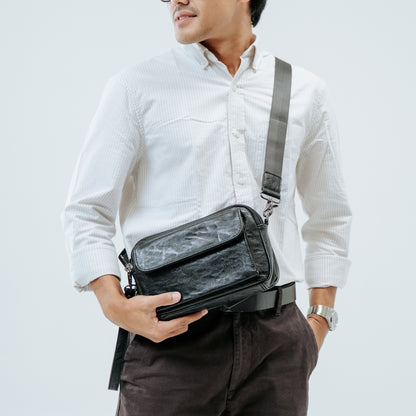 Tas Genggam Pouch Kulit - BYNCK 512 BL