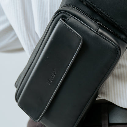 Tas Selempang Kulit - BYNSKBG 082 BL