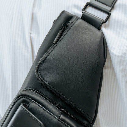 Tas Selempang Kulit - BYNSKBG 082 BL