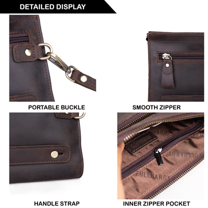 Tas Genggam Pouch Kulit - FKCKH 240310 CF