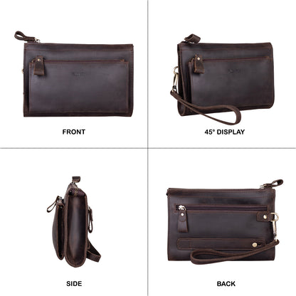 Tas Genggam Pouch Kulit - FKCKH 240310 CF