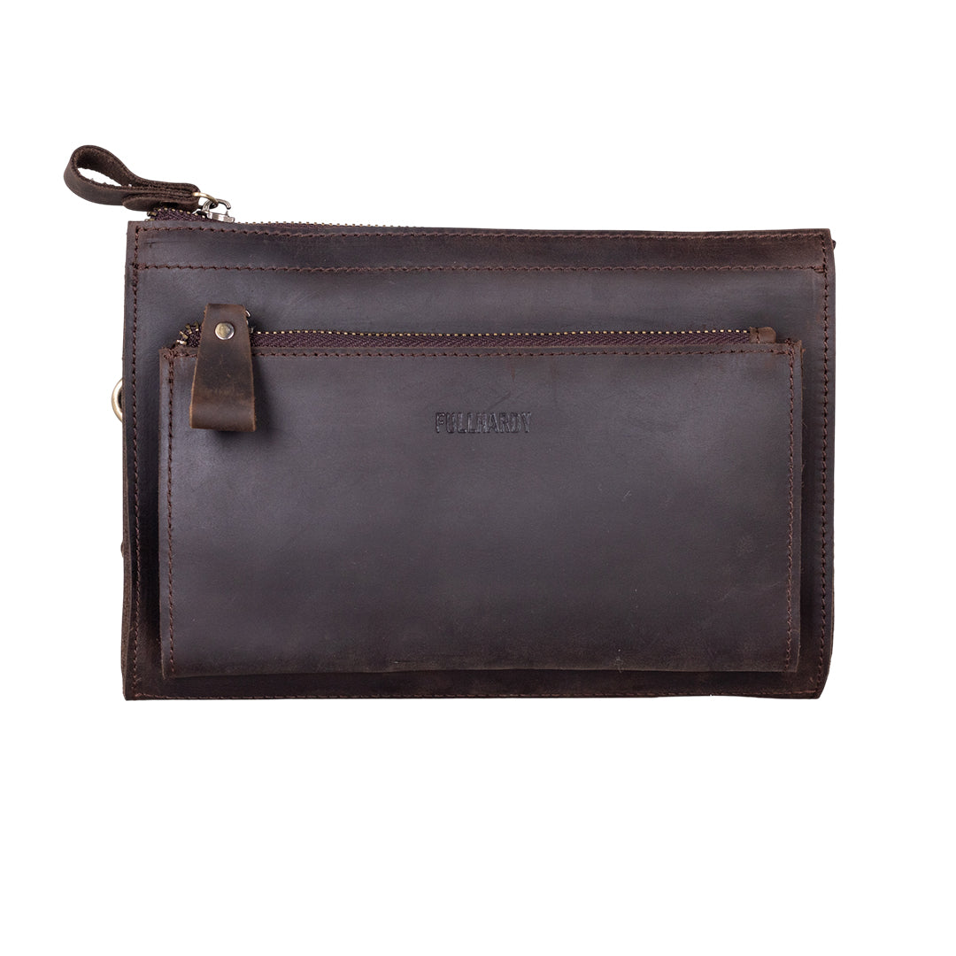 Tas Genggam Pouch Kulit - FKCKH 240310 CF