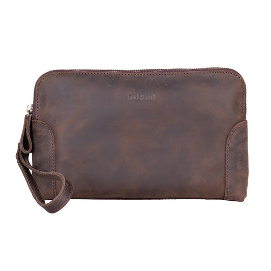 Tas Genggam Pouch Kulit - FKCKN 240307 CF