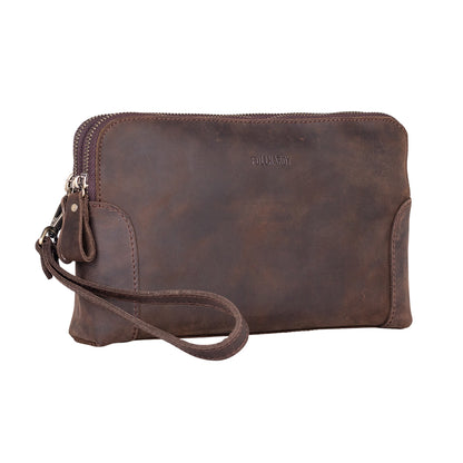 Tas Genggam Pouch Kulit - FKCKN 240307 CF