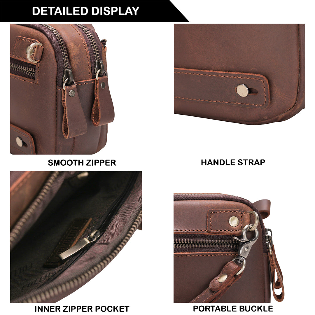 Tas Genggam Pouch Kulit - FKCKH 211120