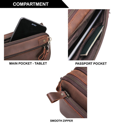 Tas Genggam Pouch Kulit - FKCKH 211120