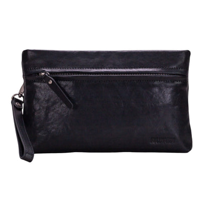 Tas Genggam Pouch Kulit - BLCK 8194