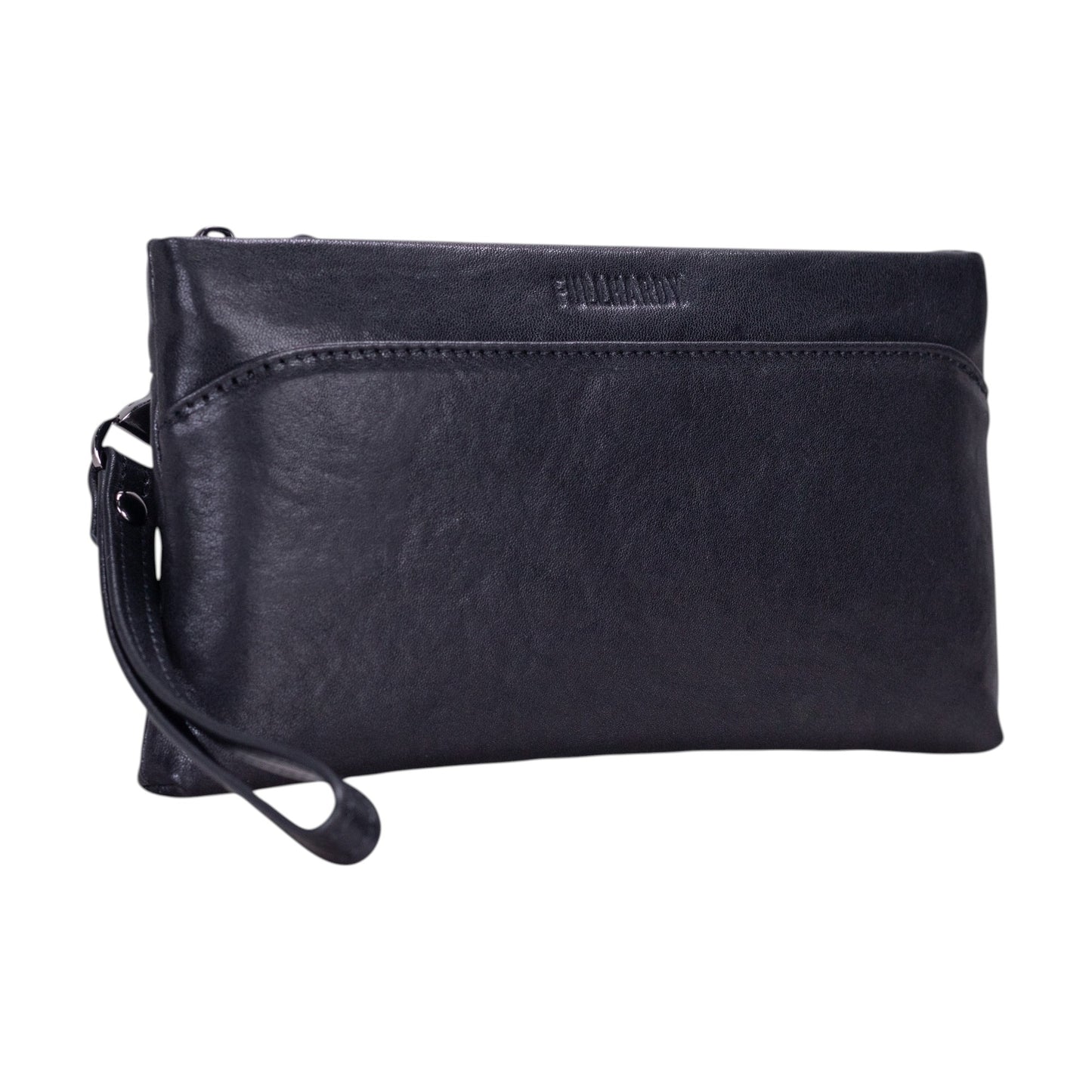 Tas Genggam Pouch Kulit - BLCKA 2501-1 BL