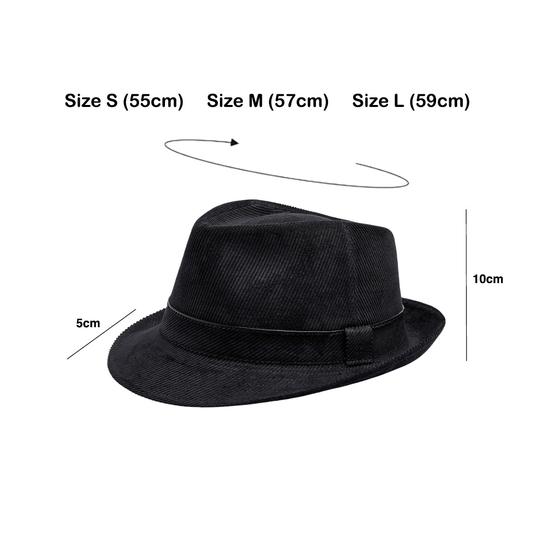 Topi Fedora - TP1X-11W-3BL