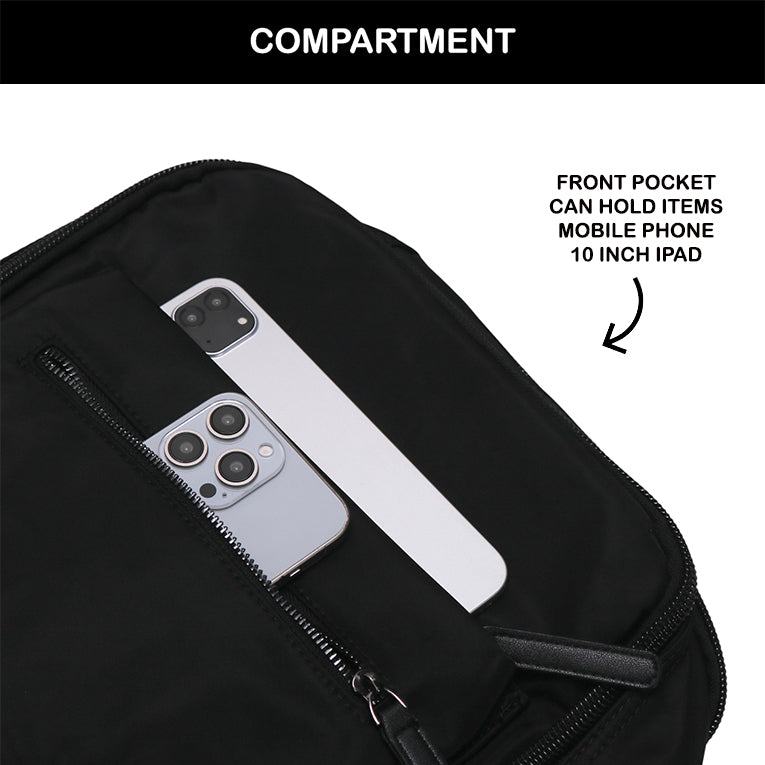 Tas Ransel Nylon - NYLR 16853 BL