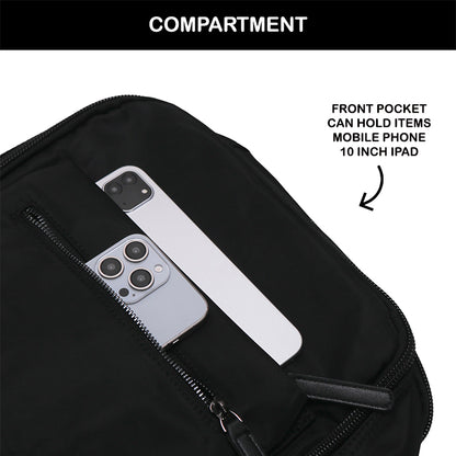 Tas Ransel Nylon - NYLR 16853 BL