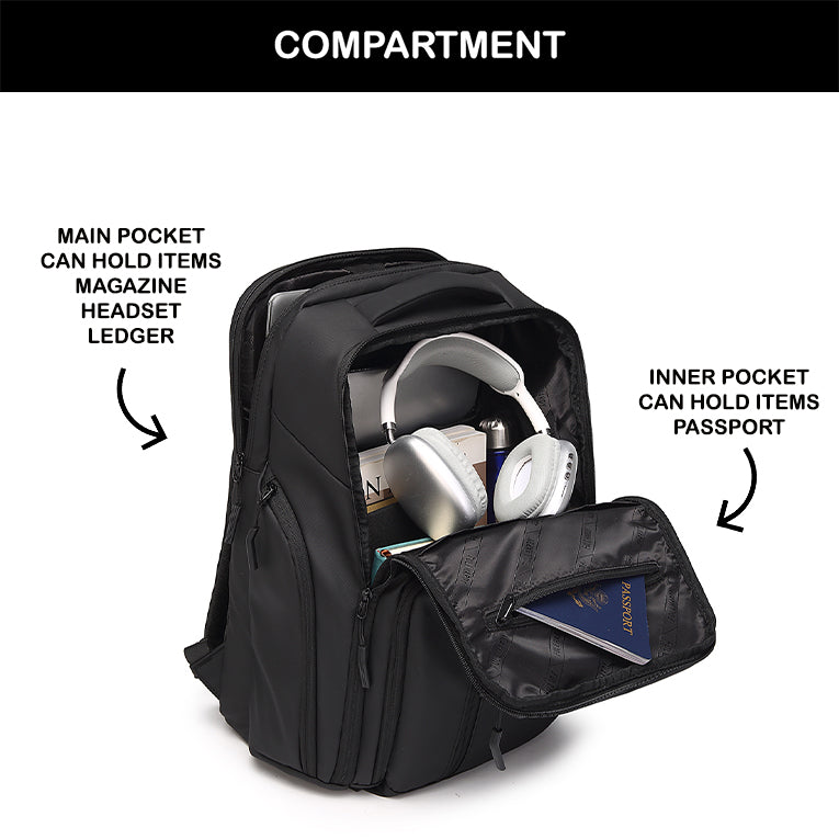 Tas Ransel Polyester - PLR 7911 BL