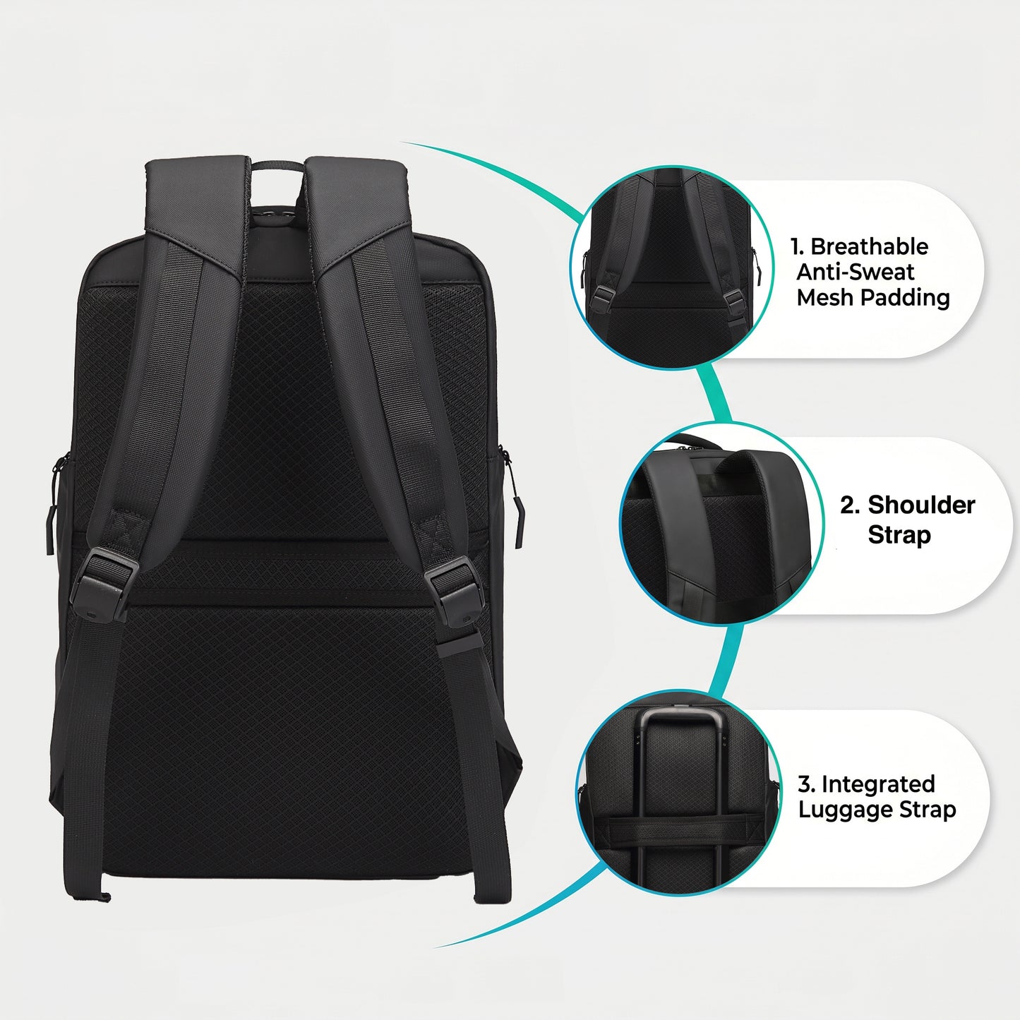 Tas Ransel Polyester - PLR 7911 BL