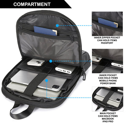 Tas Ransel Polyester - PLR 51177S BL