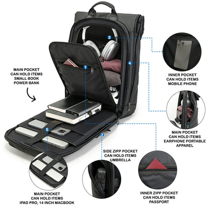 Tas Ransel Poylester PLRH 882 BL